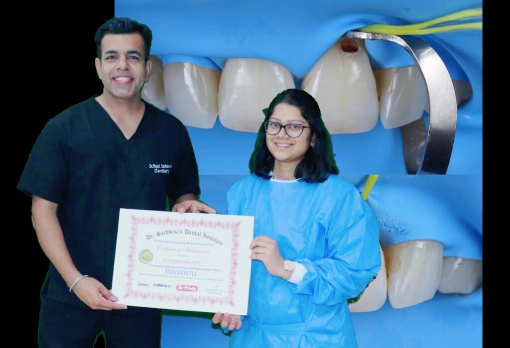 student certificate at dental courses delhi