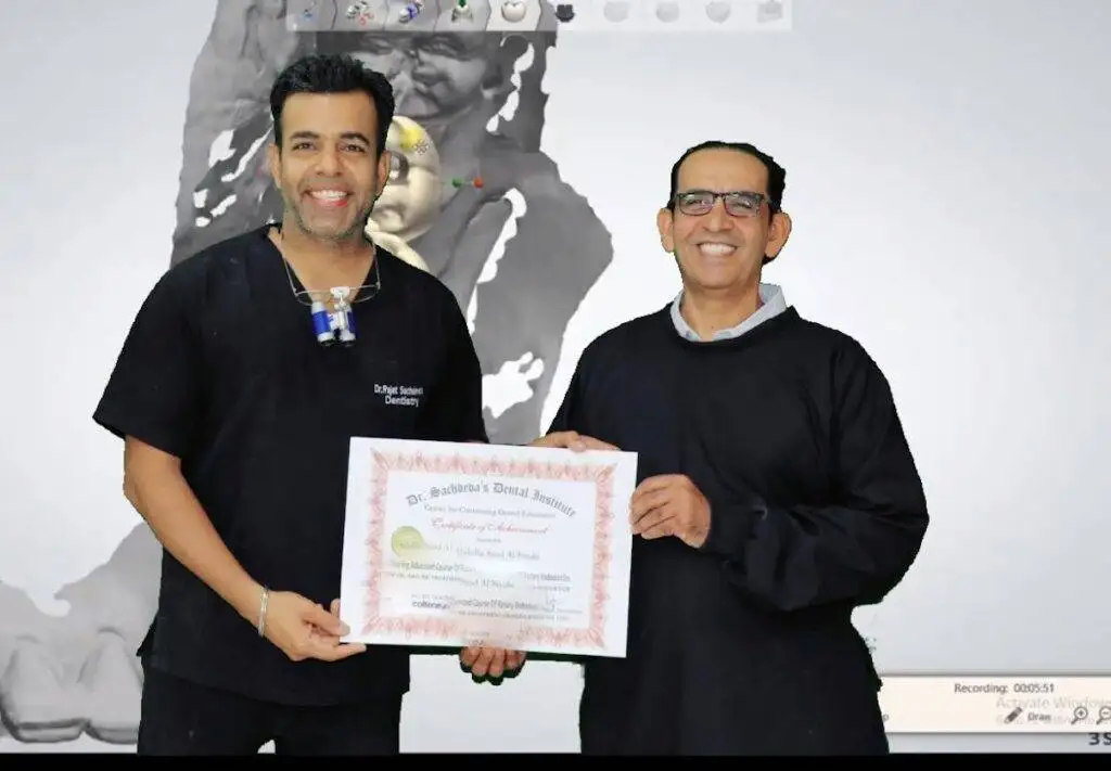 dr rajat sachdeva dental courses delhi