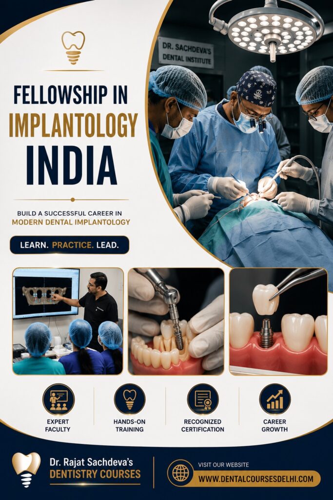 fellowship in implantology in india