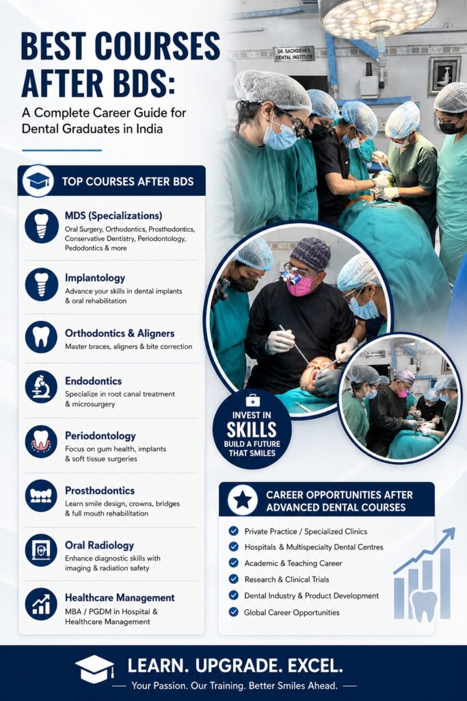 dental courses afte bds