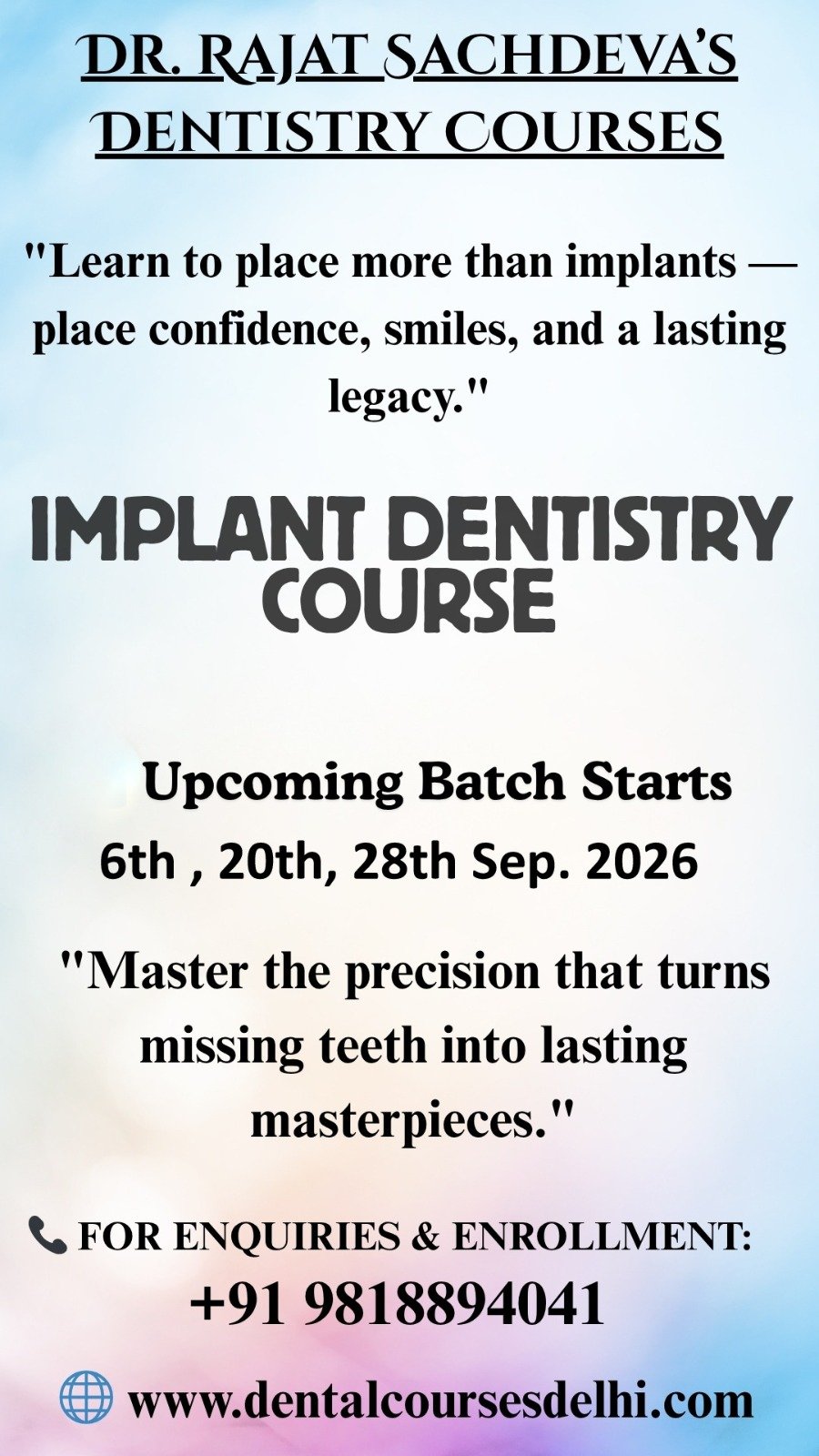 implant dentistry